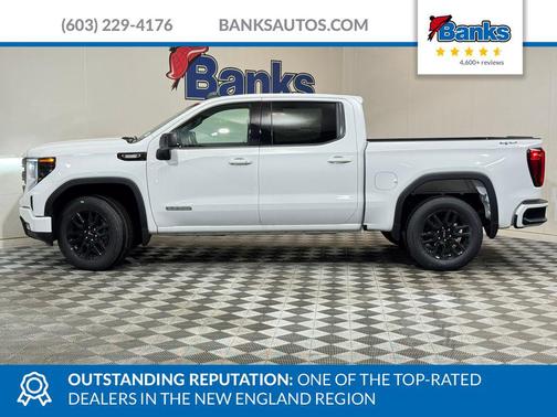 Summit White 2026 GMC Sierra 1500 Elevation