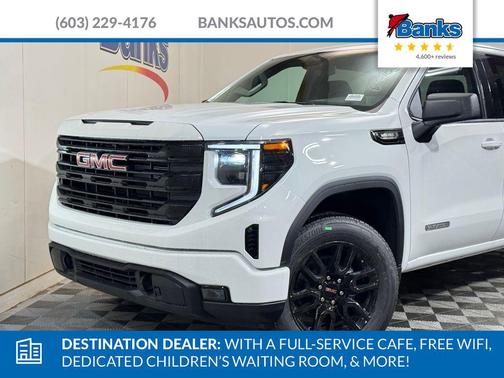 Summit White 2026 GMC Sierra 1500 Elevation