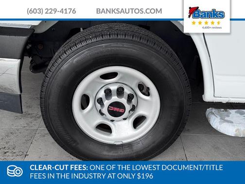 Summit White 2025 GMC Savana 2500 Work Van