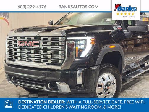 Onyx Black 2026 GMC Sierra 3500 Denali