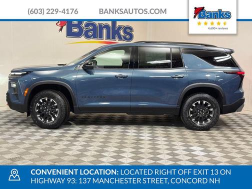 Lakeshore Blue 2026 Chevrolet Traverse AWD Z71