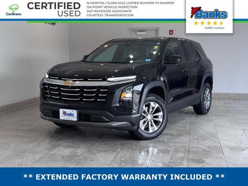 Mosaic Black Metallic 2025 Chevrolet Equinox 1LT