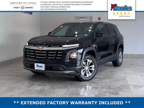 Mosaic Black Metallic 2025 Chevrolet Equinox 1LT