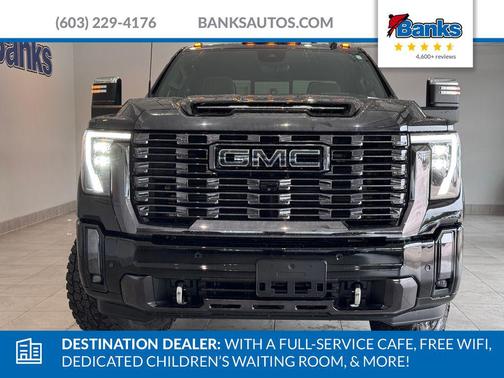 Onyx Black 2024 GMC Sierra 2500 Denali Ultimate
