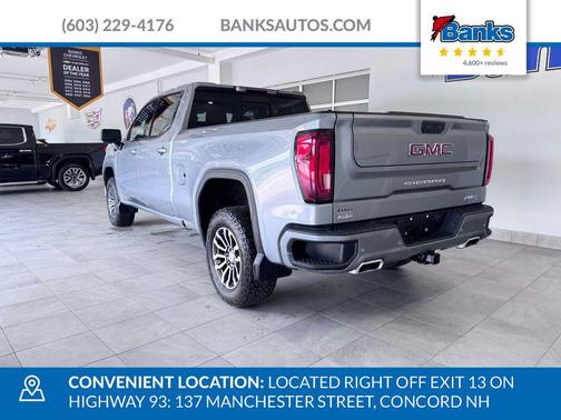 Sterling Metallic 2023 GMC Sierra 1500 AT4