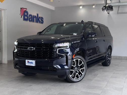 Midnight Blue 2024 Chevrolet Suburban RST