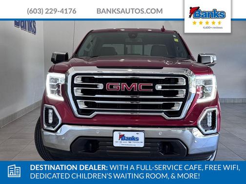 Cayenne Red 2021 GMC Sierra 1500 SLT