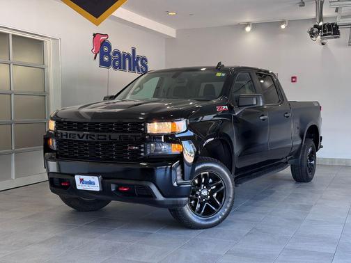Black 2022 Chevrolet Silverado 1500 Limited Custom Trail Boss