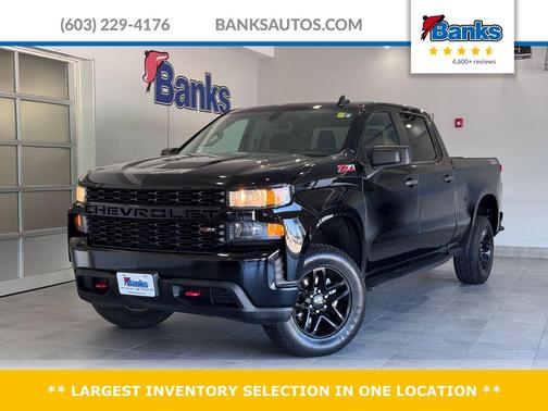 Black 2022 Chevrolet Silverado 1500 Limited Custom Trail Boss