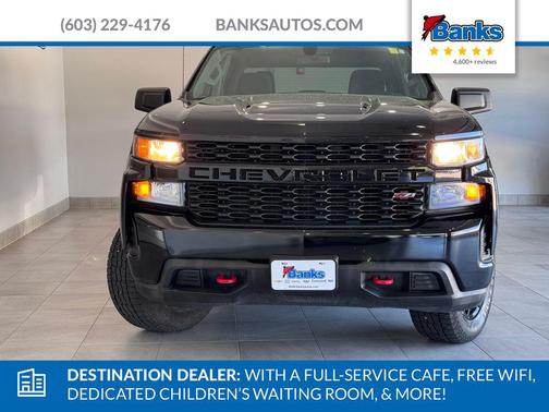Black 2022 Chevrolet Silverado 1500 Limited Custom Trail Boss