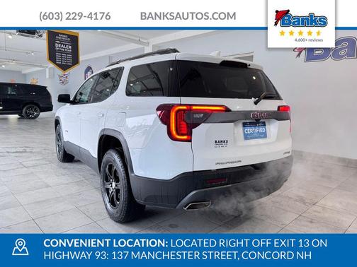 Summit White 2023 GMC Acadia AWD AT4