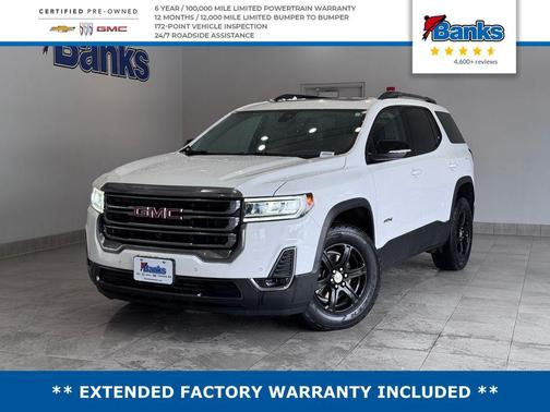 Summit White 2023 GMC Acadia AWD AT4