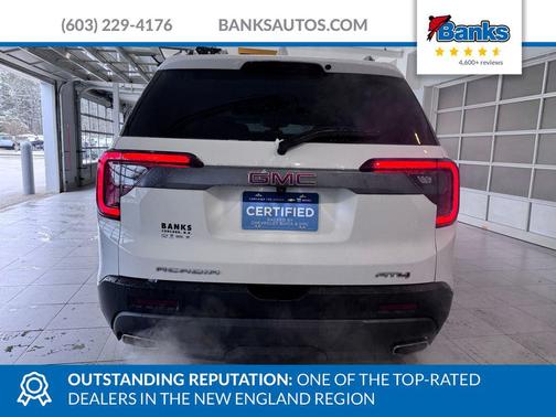 Summit White 2023 GMC Acadia AWD AT4