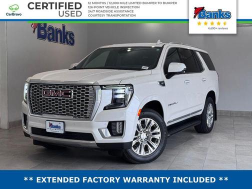 White Frost 2021 GMC Yukon Denali