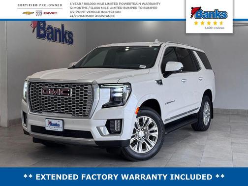 White Frost 2021 GMC Yukon Denali