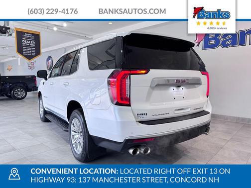 White Frost 2021 GMC Yukon Denali