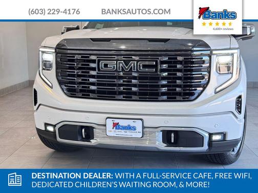 White Frost Tricoat 2023 GMC Sierra 1500 Denali Ultimate