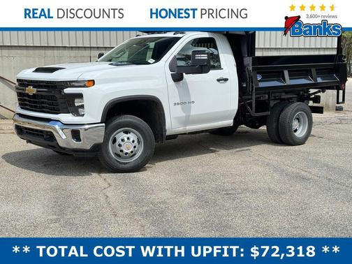Summit White 2026 Chevrolet Silverado 3500 WT