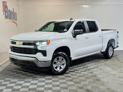 Summit White 2026 Chevrolet Silverado 1500 LT