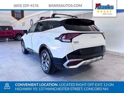 Snow White Pearl 2023 Kia Sportage Hybrid SX-Prestige