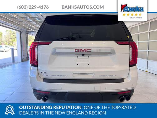 White Frost Tricoat 2021 GMC Yukon Denali