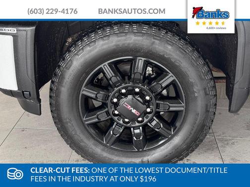 Summit White 2025 GMC Sierra 3500 AT4