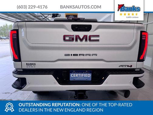 Summit White 2025 GMC Sierra 3500 AT4