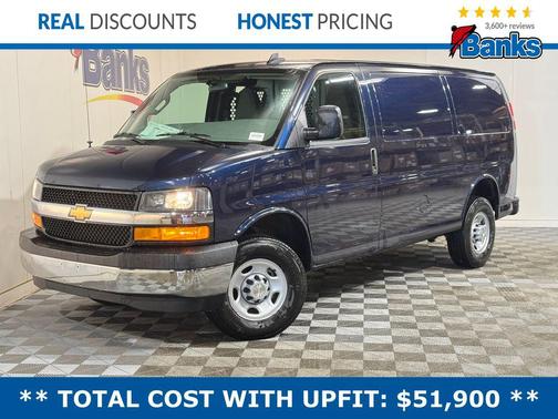 Dark Blue Metallic 2026 Chevrolet Express 2500 Work Van