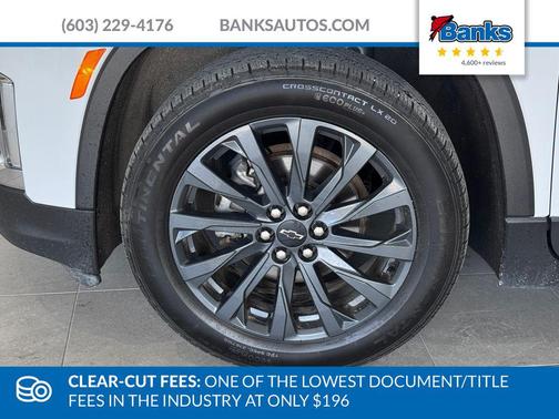 Summit White 2023 Chevrolet Traverse RS