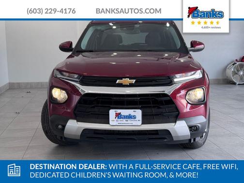 Crimson Metallic 2023 Chevrolet Trailblazer LT