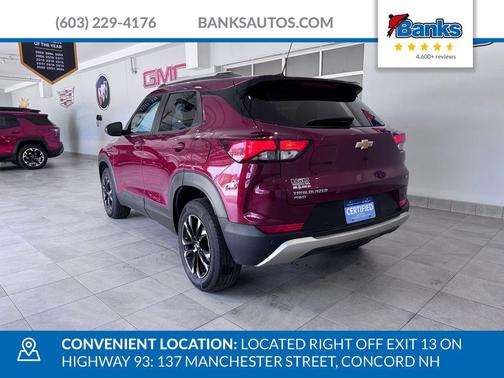 Crimson Metallic 2023 Chevrolet Trailblazer LT