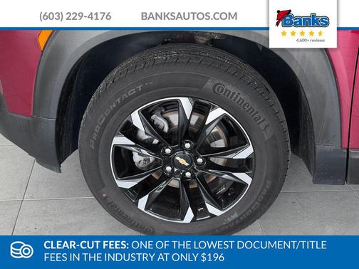 Crimson Metallic 2023 Chevrolet Trailblazer LT