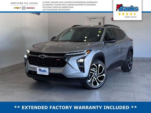 Sterling Gray Metallic 2024 Chevrolet Trax FWD 2RS