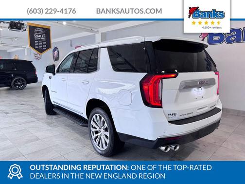 Summit White 2022 GMC Yukon Denali