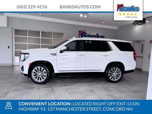 Summit White 2022 GMC Yukon Denali