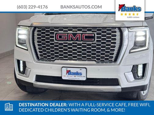 Summit White 2022 GMC Yukon Denali