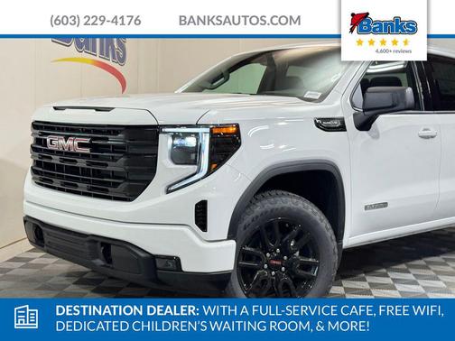 Summit White 2026 GMC Sierra 1500 Elevation