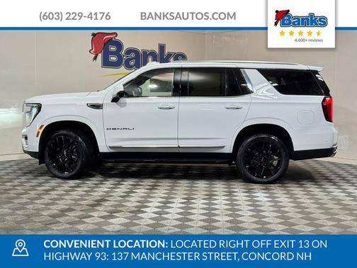 Summit White 2026 GMC Yukon Denali