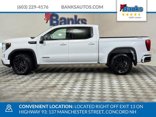Summit White 2026 GMC Sierra 1500 Elevation