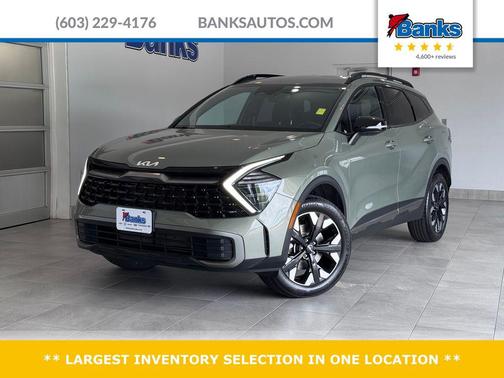 Jungle Green 2024 Kia Sportage X-Line