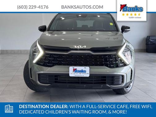 Jungle Green 2024 Kia Sportage X-Line