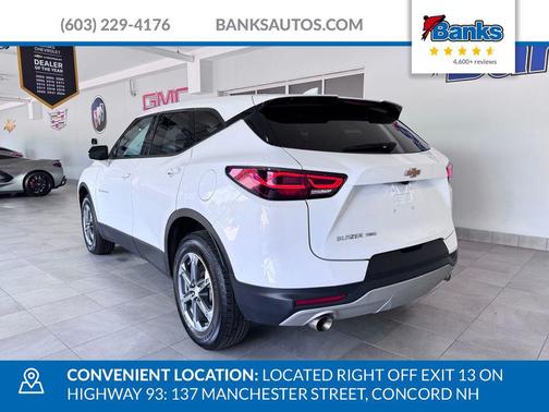 Summit White 2025 Chevrolet Blazer 2LT