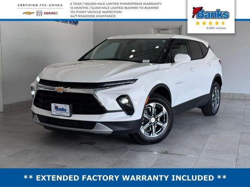 Summit White 2025 Chevrolet Blazer 2LT