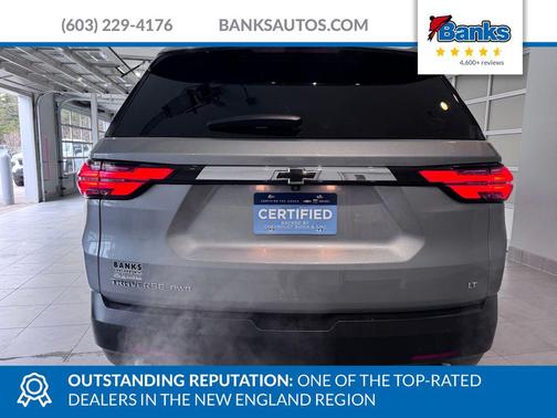 Sterling Gray Metallic 2023 Chevrolet Traverse LT Cloth