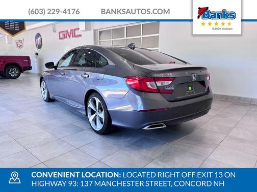 Modern Steel Metallic 2018 Honda Accord Touring