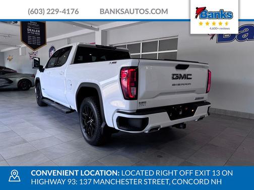 Summit White 2024 GMC Sierra 1500 Elevation