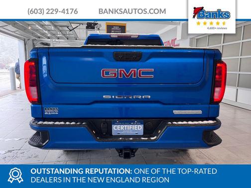 Dynamic Blue Metallic 2022 GMC Sierra 1500 Elevation