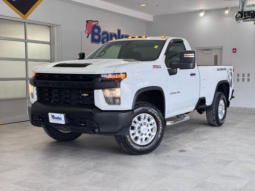 Summit White 2020 Chevrolet Silverado 2500 WT