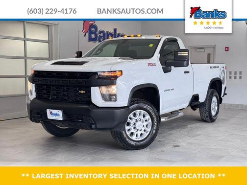 Summit White 2020 Chevrolet Silverado 2500 WT