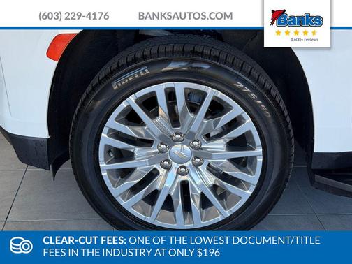 Summit White 2023 Chevrolet Tahoe 4WD RST